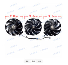 For POWERCOLOR RX7700XT 7800XT 7900 7900XT Red Devil Graphics Card Fan