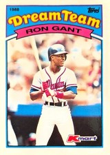 1989 Topps Kmart Dream Team - Ron Gant #2