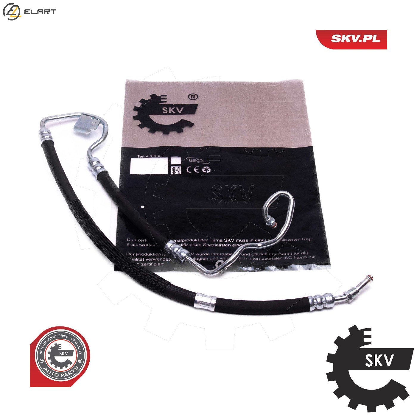 HYDRAULIC HOSE STEERING 10SKV844 FOR MERCEDES-BENZ OM646.961/951/821 2.1L 4cyl