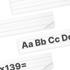 100 Pack Sentence Strips Classroom Chart Paper Teacher Supplies 3x24 Inches