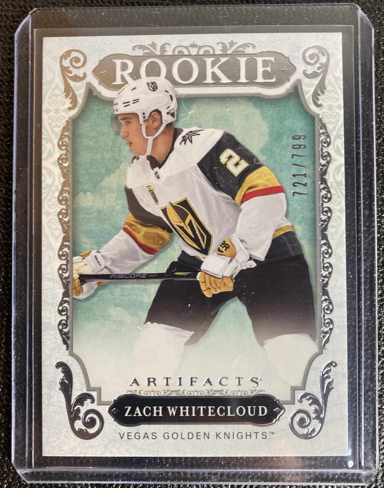 2018-19 Upper Deck Artifacts Zach Whitecloud Rookie Redemption 721/799 #RED209