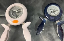 Fiskars Squeeze Punches-1.25" Heart & 1" Star  Crafting Punches for Scrapbooking