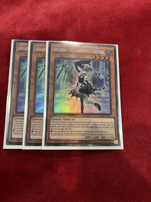 #ad YuGiOh Arianna The Labyrinth Servant CR Collector’s Rare TAMA EN017 EURO x1 $49.99
