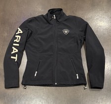 Ariat Softshell Jacket Women  s Small Black Zip Up