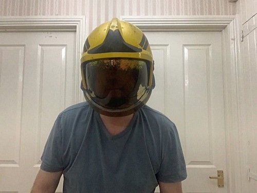 UK Fire & Rescue Service MSA Gallet Firefighter Helmet – Ex-e FRS – Medium - Picture 2 of 7