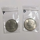 1986 P & D Kennedy Half Dollar 50 Cent Coin Avg Circ  — photo 5