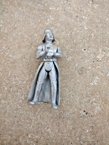 STAR WARS DARTH VADER FIGURE SILVER 2002 TOY FAIR RARE MOC MINT SEALED STARCASE