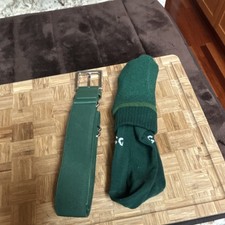 Green Youth Baseball Belt and Socks Set One Size