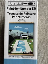 Artists Loft Paint by Number The Modern House/Pool Living New
