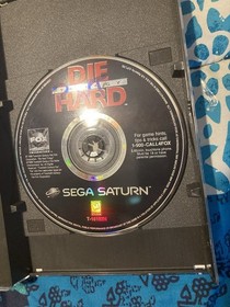 Die Hard Trilogy Sega Saturn 1997 In Case With Manual & Registration Card
