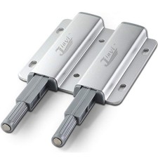 Metal Cabinet Door Catches Heavy Duty 1 Pack Double Push to Open Door Latch M...