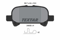 Bremsbelagsatz Scheibenbremse Hinterachse FüR Toyota Avalon Stufenheck