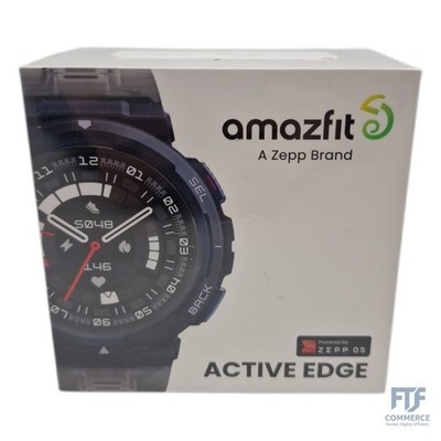 Amazfit Active Edge 46mm Smart Watch mit Stilvollem, Widerstandsfähigem Sport- u