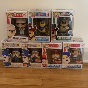 Funko Pop! Ad Icons Lot of 7 Target Exclusive Boxed Vinyl Figures