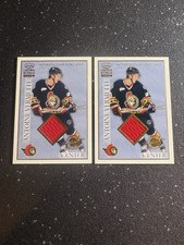 Antoine Vermette 2004 Pacific Crown Royale Hockey Patch /650 #18 NHL Ottawa Sena