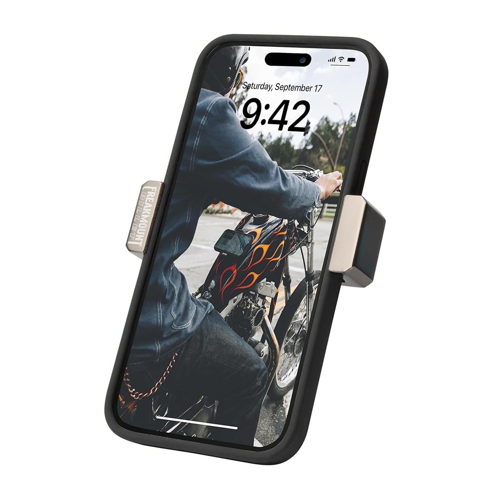 Magnetic Motorcycle Phone Mount - Compatible with Harley Davidson - Premium B...