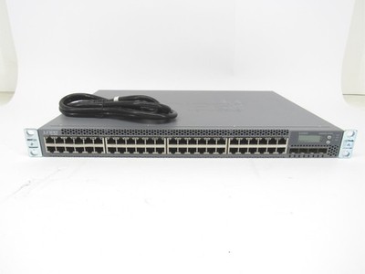 Juniper Networks EX3300-48T 48-Port PoE+ 4x SFP+ Network Switch w/RMK