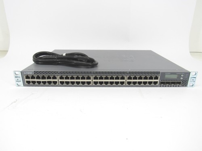 #ad Juniper Networks EX3300 48T 48 Port PoE 4x SFP Network Switch w RMK $69.99