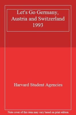 Let's Go Germany, Austria and Switzerland 1993,Harvard Student A