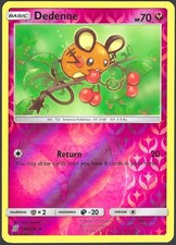 Dedenne 145/236 Sun & Moon Unified Minds Reverse Holo NM on eBay
