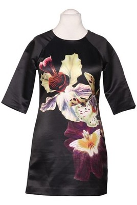 TED BAKER Kleid Damen Dress Damenkleid Gr. EU 38 (TED BAKER 2) Schwarz #1kqvu4q