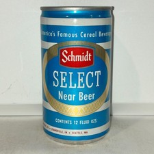 aluminum Schmidt Select Near Beer can, bottom...