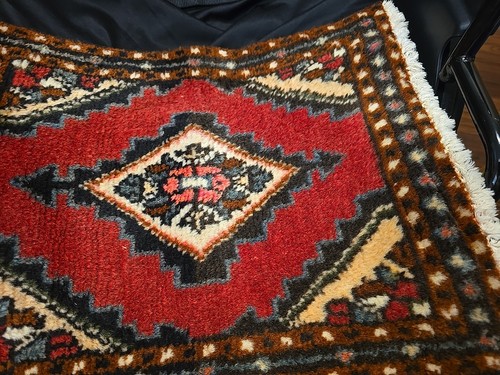 Vintage Mini Wool Turkish Rug