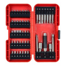 Screwdriver Bit Set 48 Piece, Impact Driver Bit Set for Drills and Drivers, A...