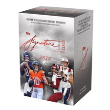 2024 Topps Signature Class Football Blaster Box