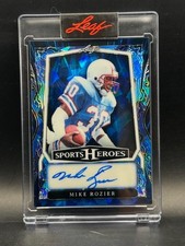 Mike Rozier Auto 2025 Leaf Sports Heroes 2/4 BA-MR2