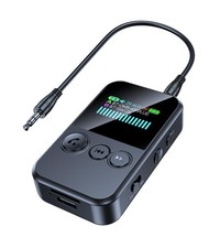 Bluetooth Transmitter for TV to 2 Headphones Bluetooth AUX Adapter for Car Ha...