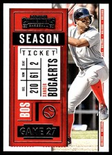 Xander Bogaerts 2020 Panini Contenders #15 Red Sox MLB READ FREE SHIPPING