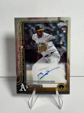 2025 Topps Chrome Michel Otanez RC Auto #RA-MO Rookie