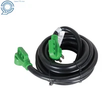 50 Amp 25 FT RV Extension Cord Power Supply Cable For Motorhome Camper