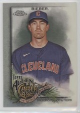 2022 Topps Allen & Ginter Chrome Refractor Shane Bieber #73 1u6