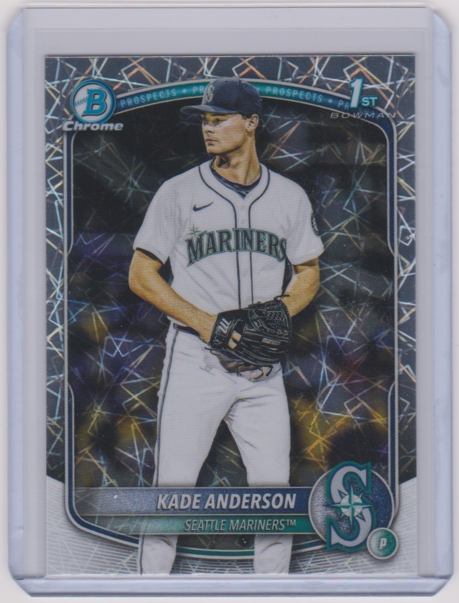 2025 Bowman Chrome Draft Laser Lazer Refractor #BDC-3 Kade Anderson