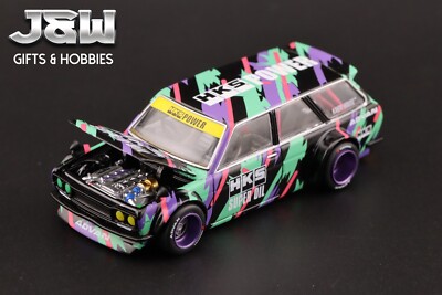 Kaido House x Mini GT Datsun Kaido 510 Wagon HKS V1 #144 1/64 | eBay