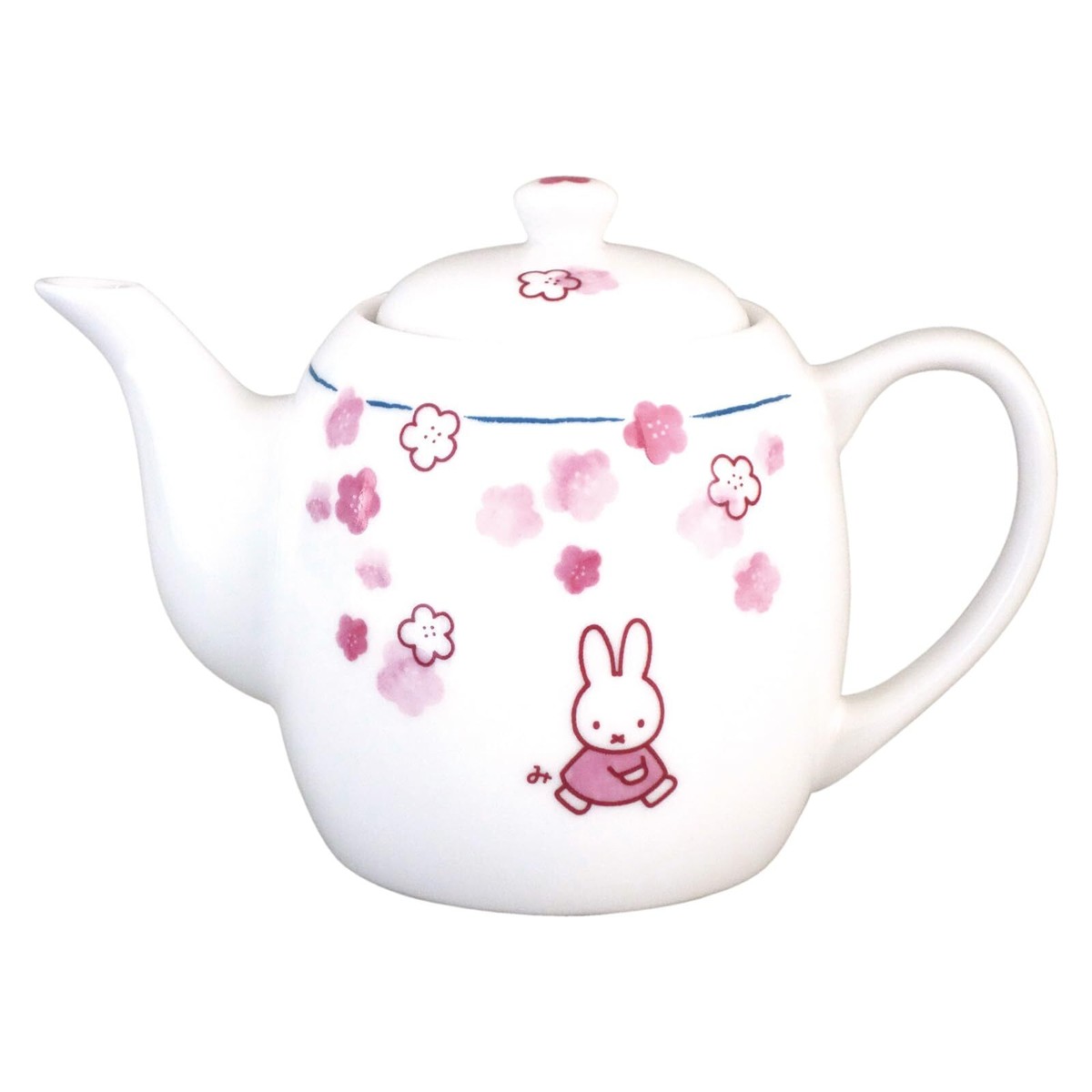 mify様 Miffy Teapot Honoka (Flower) 8.45oz Kaneshotouki Dick Bruna