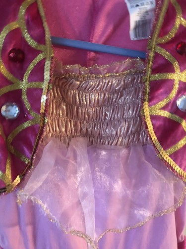 BARBIE pink genie girls sz 7-8 Outfit Set Dress Costume Cosplay - 第 3/10 張圖片