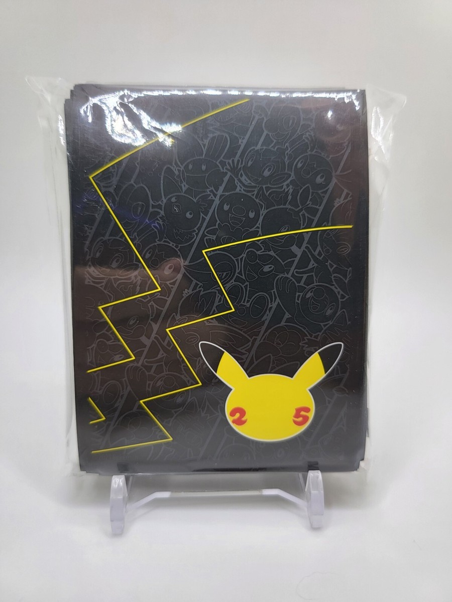 Pokemon 25th Anniversary Celebrations ETB Card Sleeves 65 pack Sealed