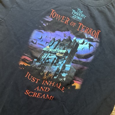 VTG Walt Disney World Twilight Zone Tower Of Terror Shirt Size 2XL 
