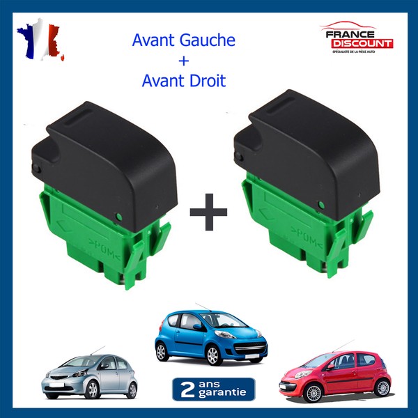 2 Tasten -Heber Frontglas FüR C1 107 Aygo Von 2005 Rechts 2014 - 6554 Kz 6554KZ-image