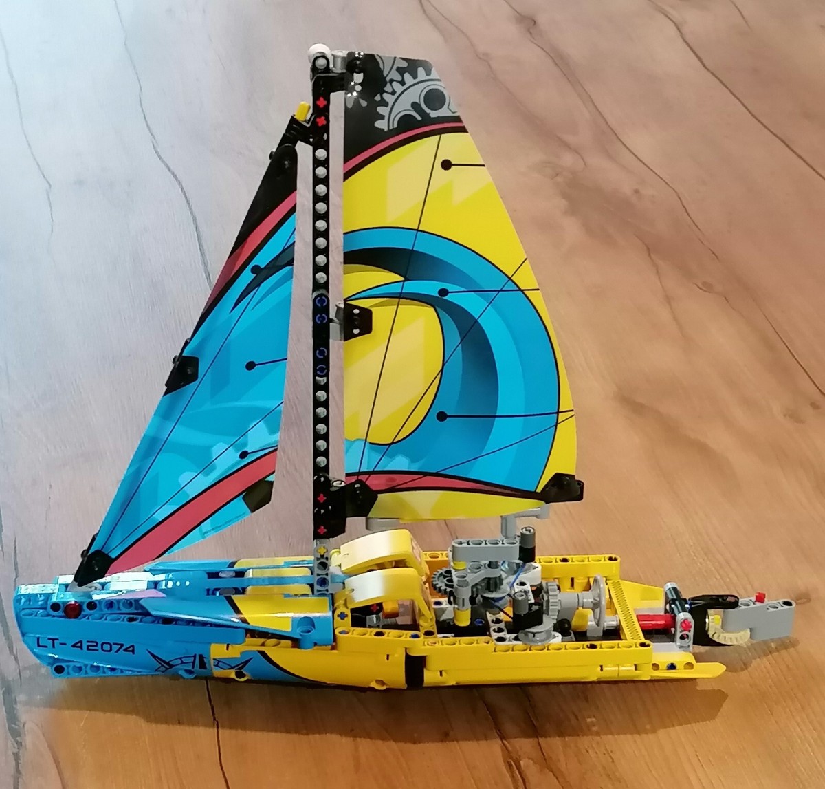 Sailboat Lego Technic 42074 In Lego 42074 Technic Racing Yacht