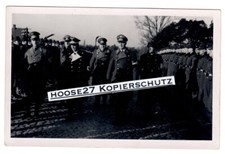 Inspektion RAD-Einheit DAF-Leiter Robert Ley Offiziere AK  2.WK orig. TOP 0003