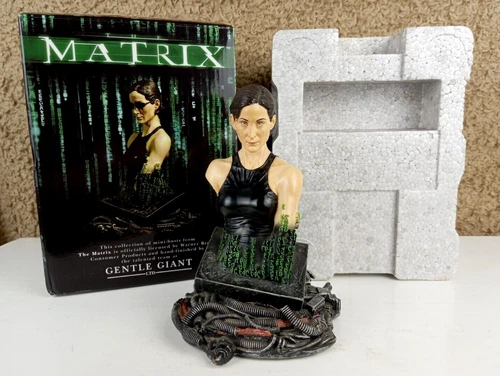 The Matrix TRINITY Collectible Mini-Bust 6" Limited Edition Gentle Giant 2003