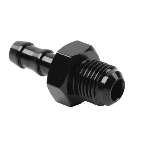 6AN AN6 Male to 5/16" Barb Push on Lock fitting Oil Fuel Hose Adapter Aluminum - Picture 4 of 10