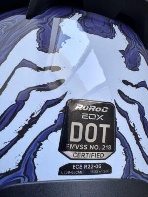 RUROC/ルロック EOX VENOM [新品,未使用] L サイズ. EOX Marvel Collection | Full Face Carbon Fibre Motorcycle Helmets