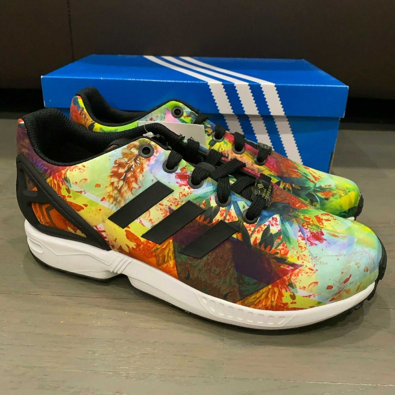 adidas zx flux leopard