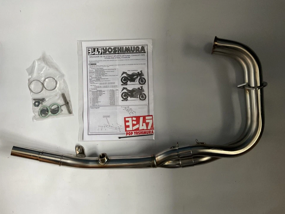 Juego de cabezales y kit eliminador de guardabarros Yoshimura Kawasaki Ninja 250R 2008-2012 Foto 3 de 4