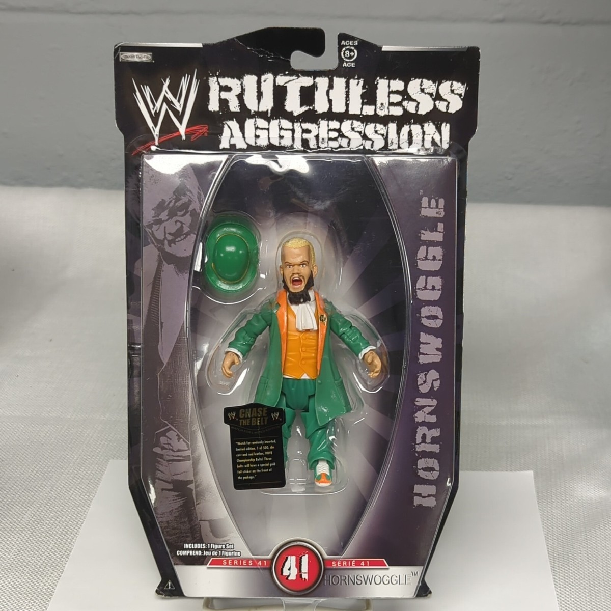 ゴリラーマン WWE Mattel Ruthless Aggression Series 41 Hornswoggle, NOS, New
